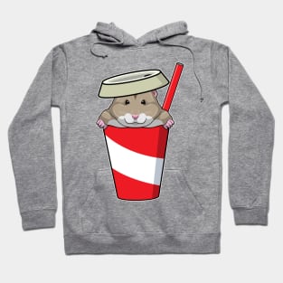 Hamster with Drink Hoodie